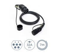 Cavo di Carica Typ2 32A 3-phasig 22 Kw Mode 3 Liscio 7 Metro Auto Elettrica
