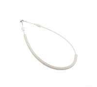 Cavo di chiusura per portiera anteriore sinistra per A6 S6 C5 2000-2005 4B0837085, design resistente all'usura, in ABS bianco, ricambio per il funzionamento sicuro della porta esterna del veicolo