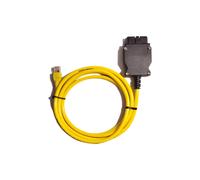 Cavo di codifica E-SYS ICOM per sistemi BMW, cavo di interfaccia da ENET a OBD con schermatura per la protezione dalle interferenze, soluzione per la