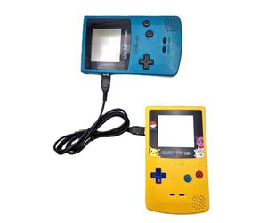 Cavo di Collegamento 2 Giocatori scambio multi giocatore Game Link compatibile con Nintendo Gameboy Color - Pocket GBC compatibile con pokemon rosso giallo blu oro argento cristallo