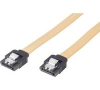 Cavo di collegamento a dischi rigidi RenkForce [1x SATA Socket 7Pol. -1x SATA Socket 7Pol.] 0,30 m Renkforce giallo (RF-4187250) NEW