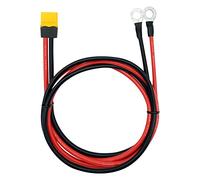 Cavo di collegamento ad anello XT60 a O, cavo di collegamento XT60H maschio a O, con filo di silicio da 1 m 12 AWG, per batteria RC Lipo FPV Racing Drone