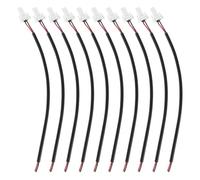 Cavo di Collegamento Batteria 10 Pezzi per Fanale Posteriore | Ricambio per Connessione Affidabile, Resistente alle Intemperie, Compatibile Vari Modelli, Plastico e Lega