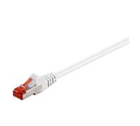 Cavo di collegamento CAT 6, S/FTP (PiMF), bianco-lunghezza 95491