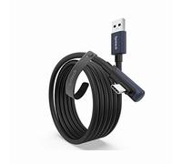 Cavo di collegamento da 3 metri compatibile con Oculus/Meta Quest3/3S/2/Pro, Pico4/Ultra, PC/SteamVR - Trasferimento dati ad alta velocità USB 3.0