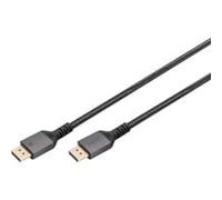 DIGITUS Premium Displayport 1.4 Cable 8K/60Hz, 2 m Aluminium Housing, Gold Plate