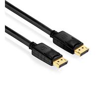 Cavo di collegamento DisplayPort PureLink PI5000-100 (4K UltraHD (2160p), Ethernet), connettore DisplayPort (20 pin) a connettore DisplayPort (20 pin), certificato, 10,0 m, nero