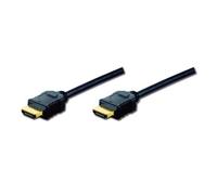 Cavo di collegamento hdmi 3d con ethernet connettori dorati mt. 10 tripla sch...