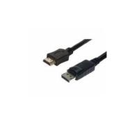 Cavo di collegamento Helos, DisplayPort maschio/HDMI maschio, FULL HD, BASIC, 5,0 m, nero NEW