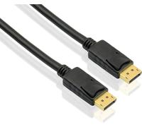 Cavo di collegamento Helos, DisplayPort maschio/maschio, 4K 2,0 m, nero