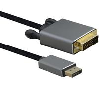 Helos Premium Connection Cable DisplayPort Male/DVI Male 3.0 m Black
