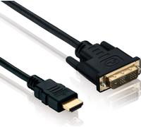 Cavo di collegamento Helos, spina HDMI/DVI-D 18+1 pz, FULL HD, BASIC, 1,5 m, nero