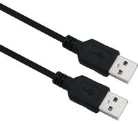 Cavo di collegamento Helos, USB 2.0 A maschio/A maschio, 2,0 m, nero NEW