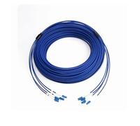 Cavo di collegamento in fibra ottica LC Armored Internet, 4 core, 6 core, 8 core, cavo patch blu monomodale, FTTH, 120 m, 150 m(LC UPC 4-core 120m)