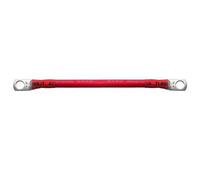 Cavo di collegamento inverter UPS con capocorda in silicone per batteria M6 M8 M10 nero rosso terminale filo super morbido (rosso, M8 - M8_40CM_10 AWG)