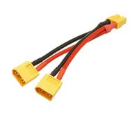 Cavo di Collegamento Parallelo Xt60 per Batteria 1 Maschio e 2 Femmina