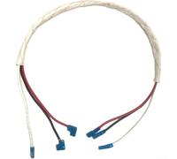 Cavo di collegamento per compressore AC, nucleo in rame puro, 44 cm, cablaggio bianco per condizionatore d'aria portatile per midea per haier 1-5HP (3-5HP)