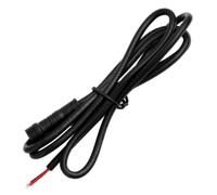 Cavo di collegamento per sistema a innesto NEMO, IP44, 1 m, nero, 2 x 0,75 mm², cavo impermeabile per illuminazione esterna e interna, connettore per fontane e laghetti, pratico e facile da usare