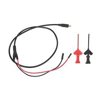 Cavo di collegamento per test con gancio di prova da 2 mm, rosso e nero, per oscilloscopi; cavo coassiale RG174 con connettore MCX; set di sonde a gancio a molla per DSO201 e