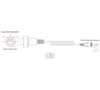 CAVO DI COLLEGAMENTO TRA TRASMETTITORE SM10 E SISTEMA AUDIO HONDA GOLD WING (EL)