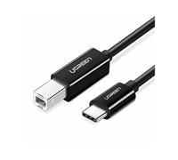Cavo stampante Ugreen Us241 da USB tipo C a USB tipo B 2 m nero