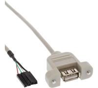 Cavo di collegamento USB 2.0 - connessione da jack A a palo - 0,60 m NEW
