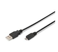 Cavo di collegamento USB Digitus tipo A-Micro USB da 1 m nero