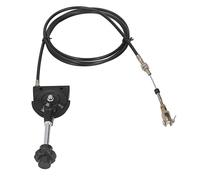Cavo di Comando Dell'acceleratore Universale con Manopola Nera, Misura Universale, Sostituzione del Cavo di Comando Dell'acceleratore Dell'escavatore Cavo Dell'acceleratore