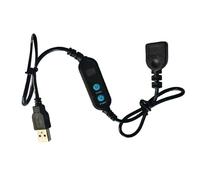 Cavo di commutazione con conto alla rovescia USB, controller regolabile, cavo connettore con timer per conto alla rovescia, per luci a LED, pompe per acquari, ventilatori, apparecchi elettronici per