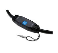 DIGITUS Cavo di collegamento HDMI High Speed, tipo A - con amplificatore di segnale - 20.0 m - Full HD 1080p/60Hz - compatibile con TV/beamer/monitor - contatti placcati oro - nero