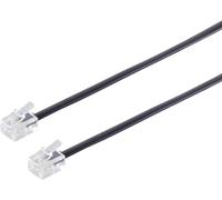 Cavo di connessione HELOS 6P4C/6P4C 4Adrig 6 m 2 X RJ11 NEW