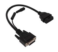 Cavo di Conversione Bluetooth, Scatola Adattatore OBD I Cavo di Cablaggio Interruttore 16 Pin Maschio a 15 Pin Femmina di Ricambio per Launch X431