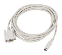 Cavo di download DB9P a 8P Mini Din RS232 bianco 8,2 piedi per PLC -EH