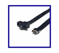 Cavo di espansione USB 3.1 da pannello frontale tipo E maschio a USB-C, connettore per scheda madre del computer, 30 cm