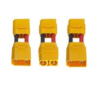 Cavo di estensione ad alta corrente XT90H, 12 AWG, 200 mm, con spina dorata per batteria al litio Drone, adattatore maschio a femmina per quadricottero RC FPV Racing 1 pezzo (XT90H-M to XT90H-M, 30 cm