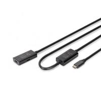 Cavo di estensione attivo, USB 3.2 Gen1, 5Gbps, USB-C - USB-C, 10m