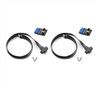 Cavo di estensione del pannello frontale USB 3.1 tipo C 2X da 50 cm, da E a cavo, Gen 2 10 Gbps
