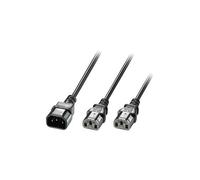 Cavo Di Estensione LINDY - 1 M IEC 60320 C14 / IEC 60320 C13 - Nero