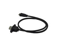 Cavo di Estensione Pannello Frontale Femmina da TIPO e A USB 3.2 GEN2 10 Gbps Connettore USB3.2 TIPO A con Foro per Vite per Desktop