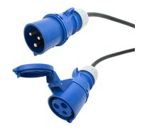 Cavo Di Estensione PCE SHARK 32 Amp H07RN-F Con Gancio Per Sito. 3x4mm.