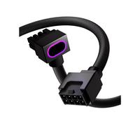 Cavo di Estensione per Scheda Madre CPU8PIN, Cavo PC ARGB con 5V 3Pin, Design Ad Angolo Retto 90 18AWG, Connettori Maschio-Femmina A