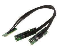 Cavo di estensione Riser PCIe Gen 4.0 x16 con biforcazione 2 porte x8