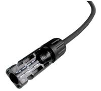 Cavo di estensione solare 6 mm² con connettori MC4 da 0,5 m