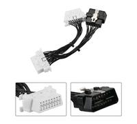 Cavo Di Estensione Splitter OBD2 OBDII A 16 Pin Maschio A Due Femmine Y