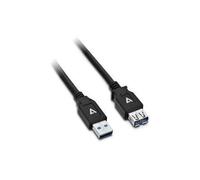 Cavo Di Estensione USB3.0A V7 2M Nero V7U3.0EXT-2M-BLK-1E
