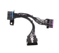 Cavo Di Estensione Y Connettore Maschio A Femmina OBD2 OBDII A 16 Pin Nero