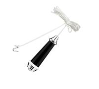 Cavo di estrazione per il controllo del soffitto, 3.15x0.67 pollici controllo della catena luce del soffitto, controllo cordone rimozione corda nylon, accessorio lampada metallo metallo acab