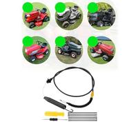 Cavo di giunzione di ricambio per tosaerba Troy-Bilt Pony/Bronco e serie LT - Linea interna da 136,8 cm, condotto da 99 cm, compatibile con macchine da giardino da 42" e 46"