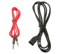 Cavo di ingresso audio per automobile da 1 pezzo da 3,5 mm Cavo AUX per cavo