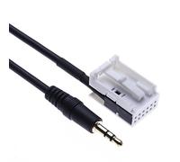Cavo di ingresso AUX auto Mode Keple | 3.5 mm AUX jack radio cavo adattatore Compatibile con Mercedes Classe M W251/W164, W221/R W251, S W221/R230, SL R230, cl (2004-2006) | 1.5 m